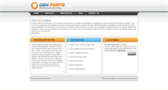 Desktop Screenshot of oemparts.net